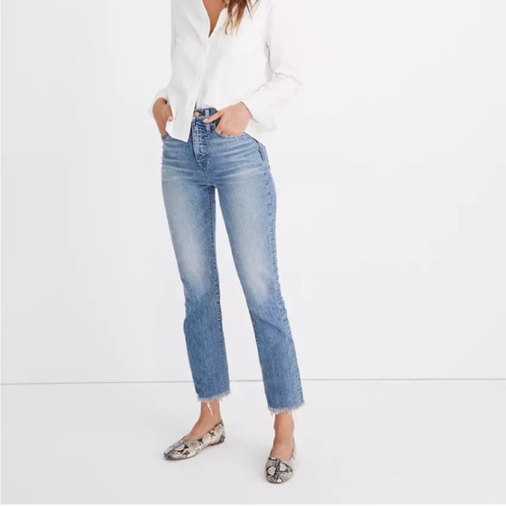 MADEWELL | Perfect Vintage Cropped Jean | Size 26